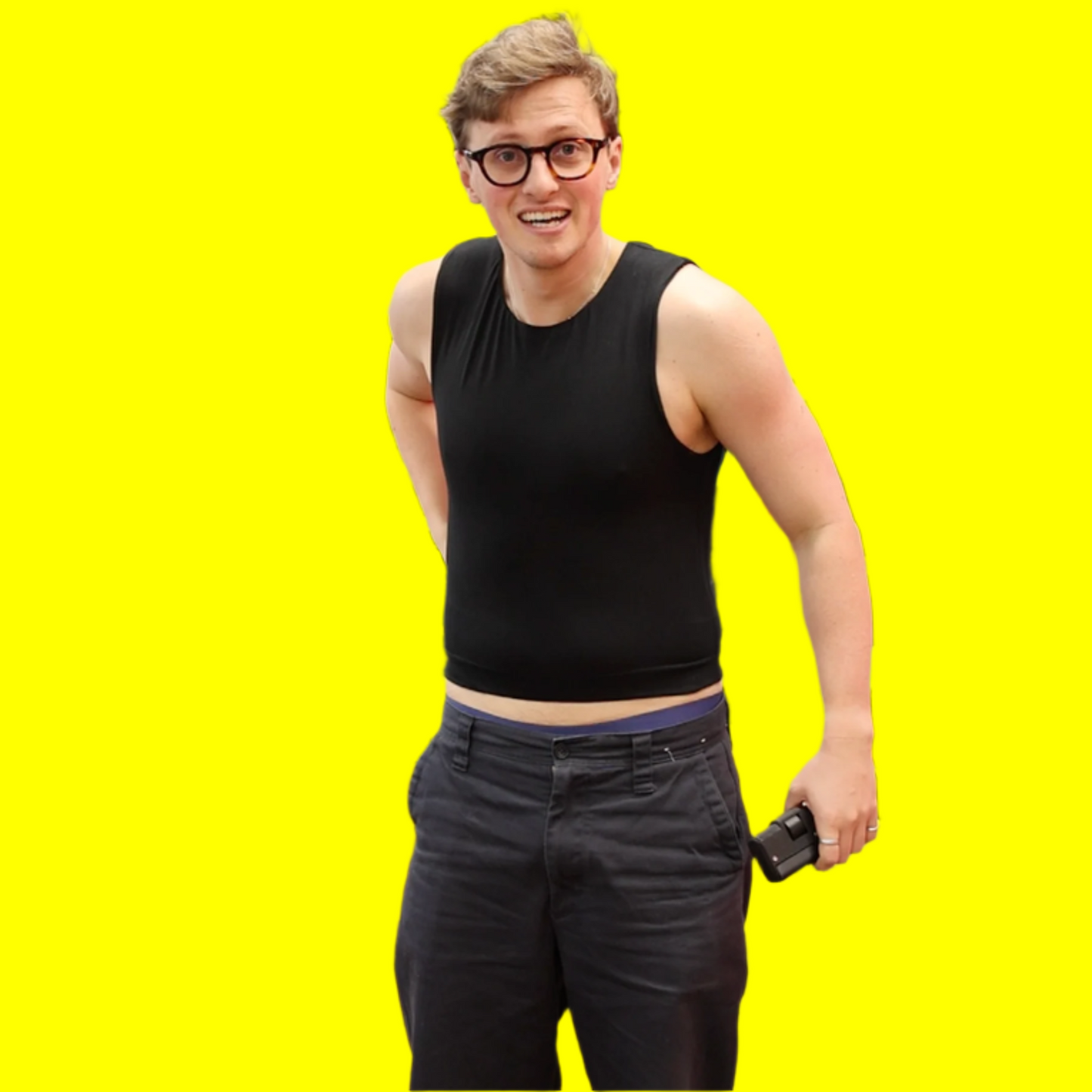 Vest with Shredder Compartment